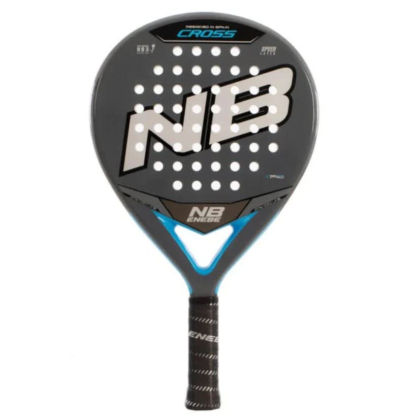 Pala Padel Enebe Cross Gris Azul1