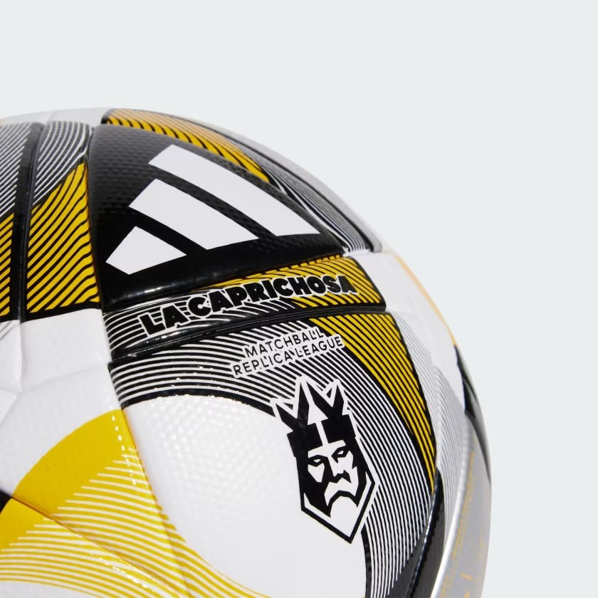 Pelota Kings League La Caprichosa League White / Black / Silver Metallic4