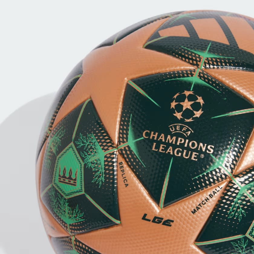 Pelota UCL League Metallic Copper / Shadow Green / Solar Slime3