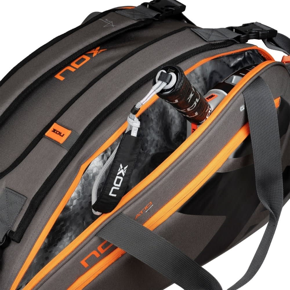 Bolso Paletero Nox AT10 Team Grey/Orange 2024/20256