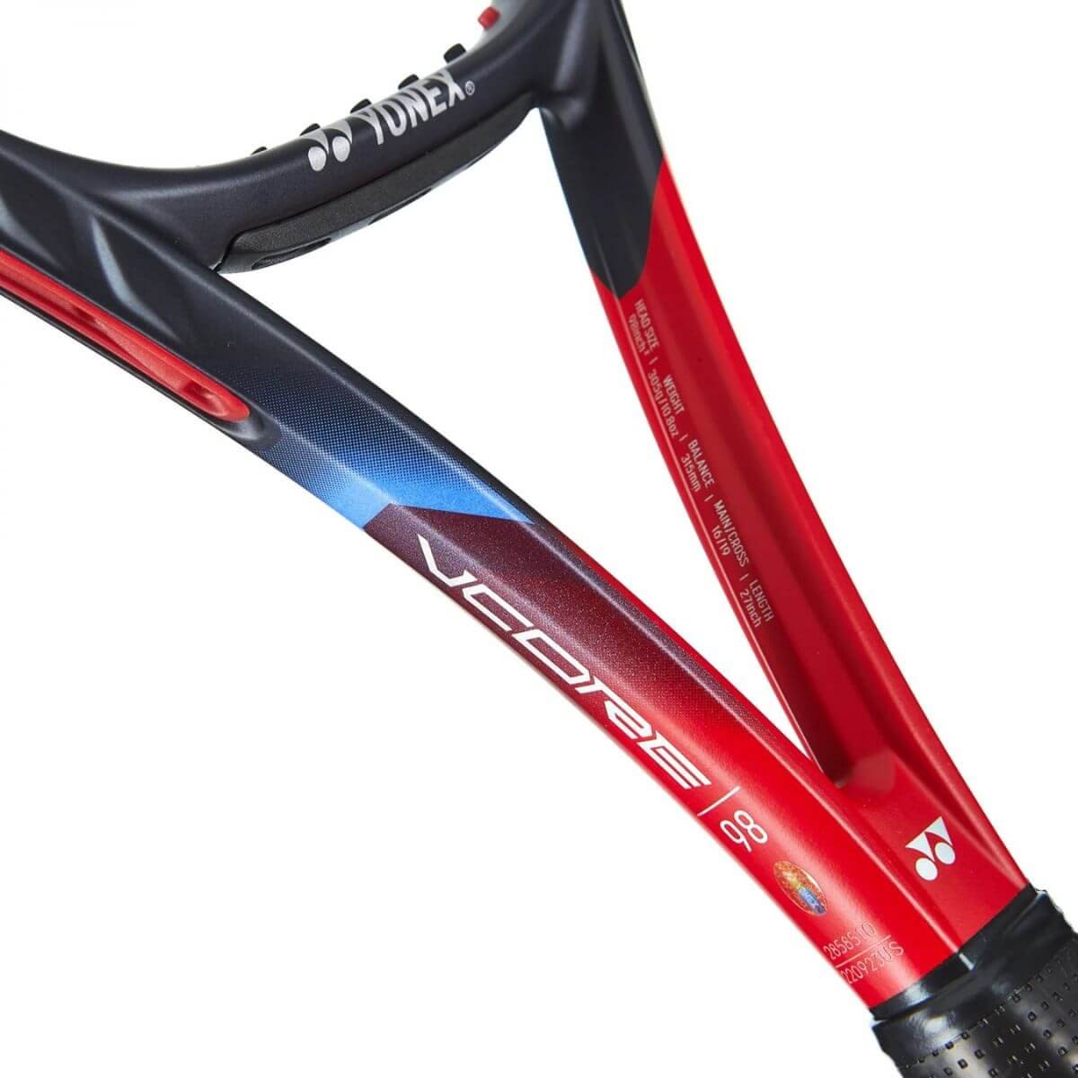 Raqueta Yonex Vcore 100 Scarlet 300gr6