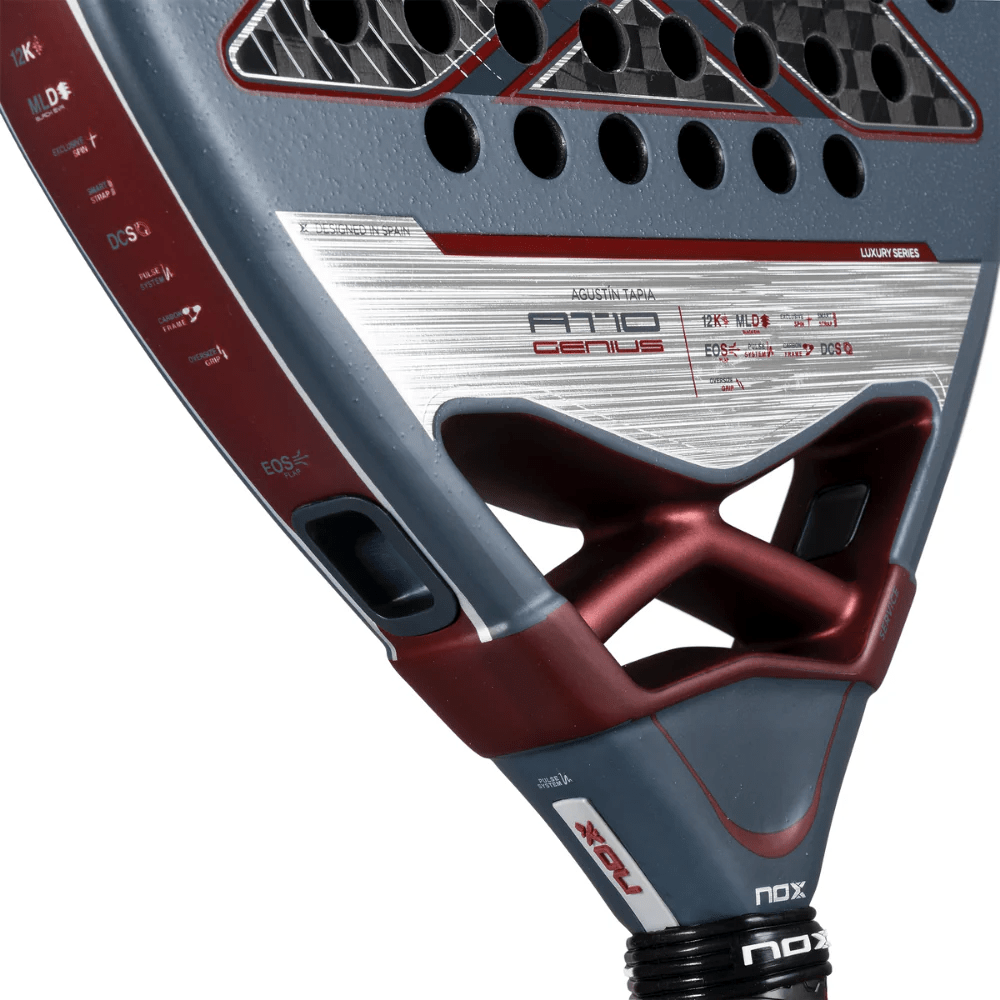 Pala Padel Nox AT10 Genius 12K By Agustin Tapia 20257