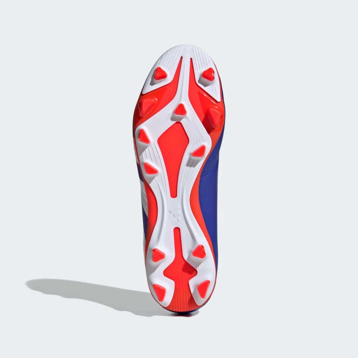Zapato de Fútbol Adidas Predator Club Multiterreno Lucid Blue / Cloud White / Solar Red4