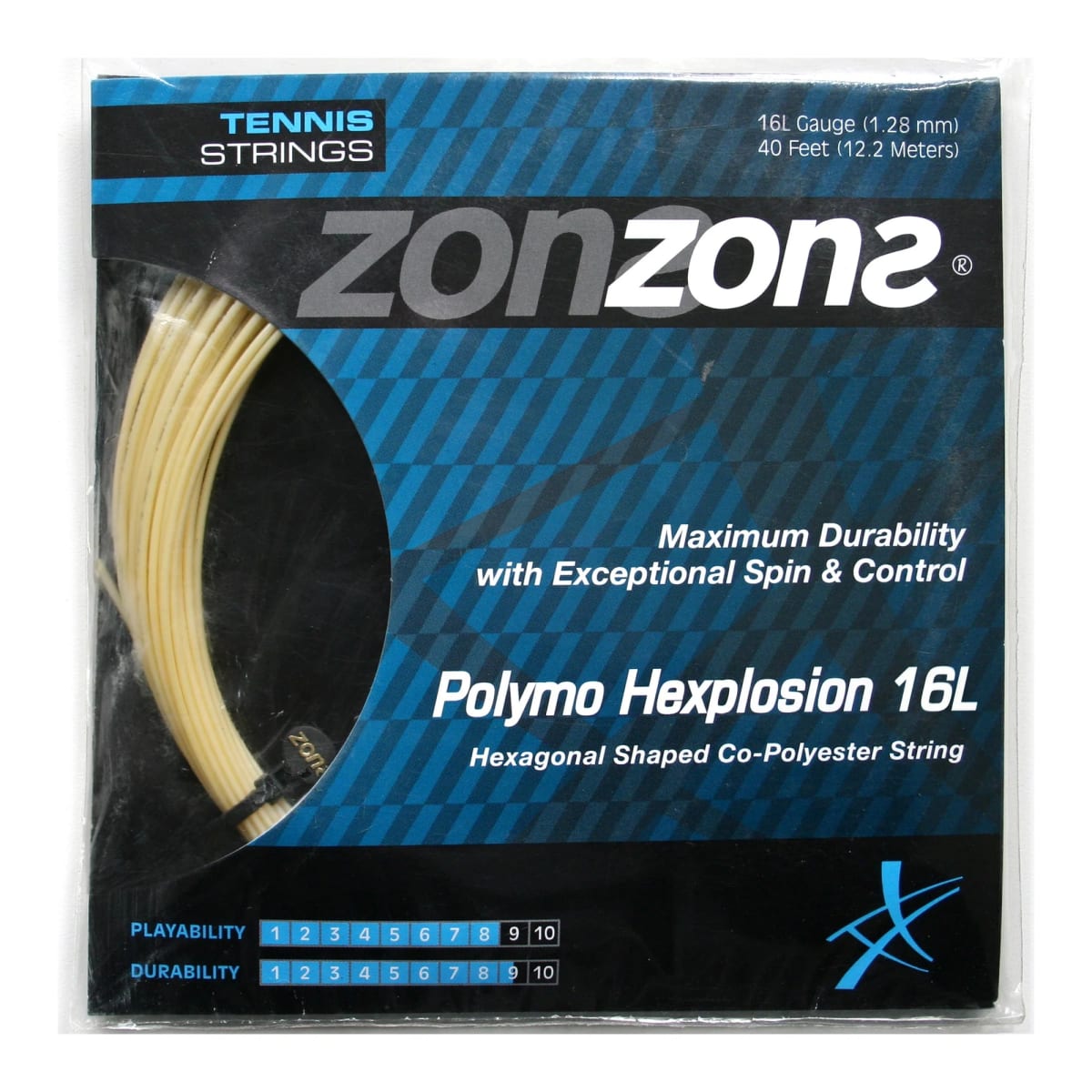 Set Cuerda Polymo Hexplosion 16L Amber  (1.28mm)1