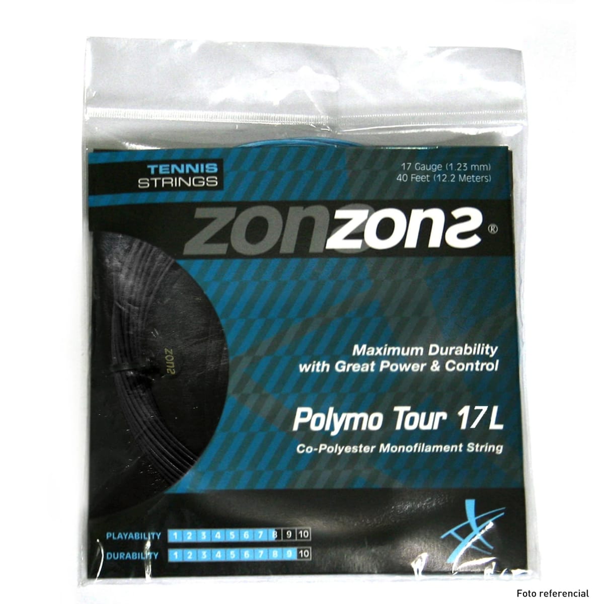 Set Cuerda  Polymo Tour 17 Black (1.23mm)1