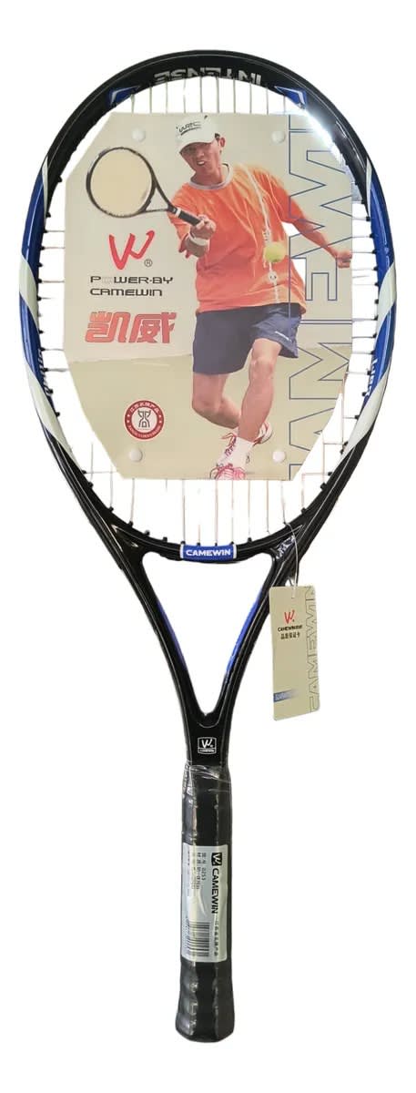 Raqueta Tenis Adulto Camewin Intense Principiante 3 Azul2