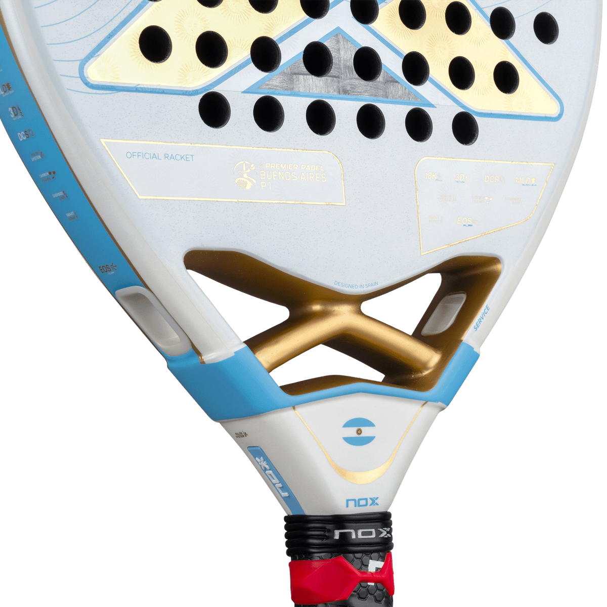 Pala Padel Nox AT10 Luxury Genius 18K Alum Buenos Aires Exclusive Edition 20262