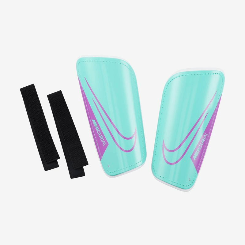 Canillera De Futbol Nike Mercurial Hard Shell Celeste1