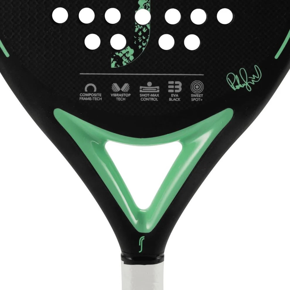 Pala Padel Robin Soderling Cobra Edition Snakeskin Menta4