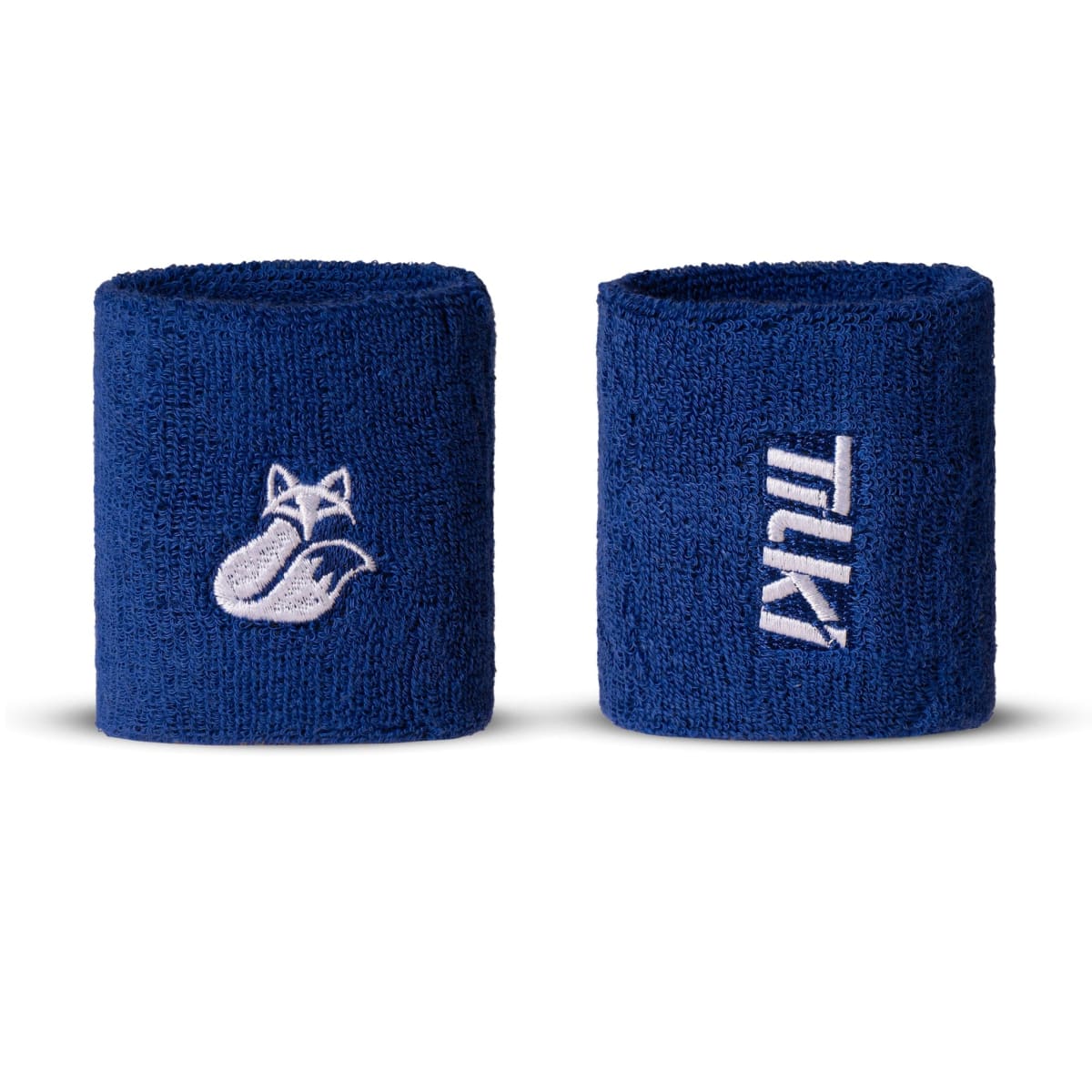 Muñequera Corta Algodón Terry Tilki Lehinde Blue/White M24W ( Corta )1