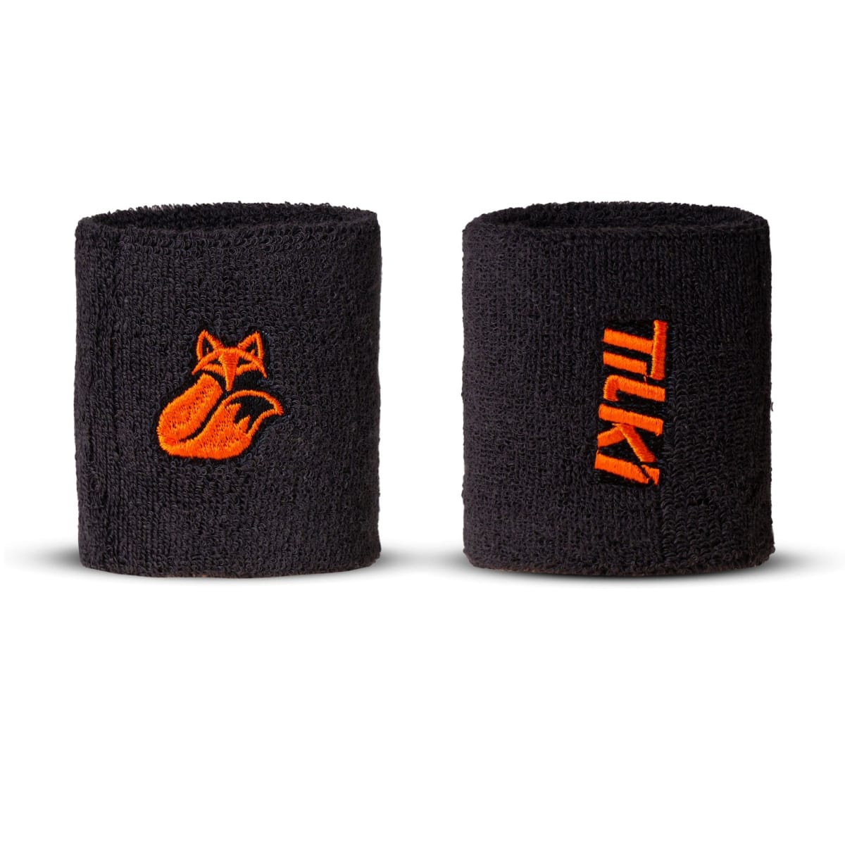 Muñequera Corta Algodón Terry Tilki Lehinde Dk Grey/Orange M24W ( Corta )1