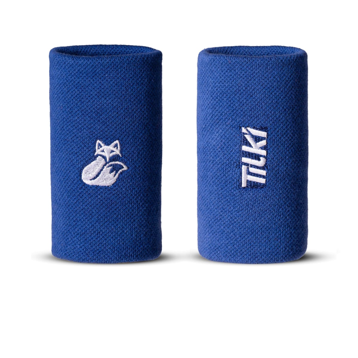 Muñequera Larga Pro Algodón Terry Interior Tilki Lehinde Blue/White M24W ( Larga )1