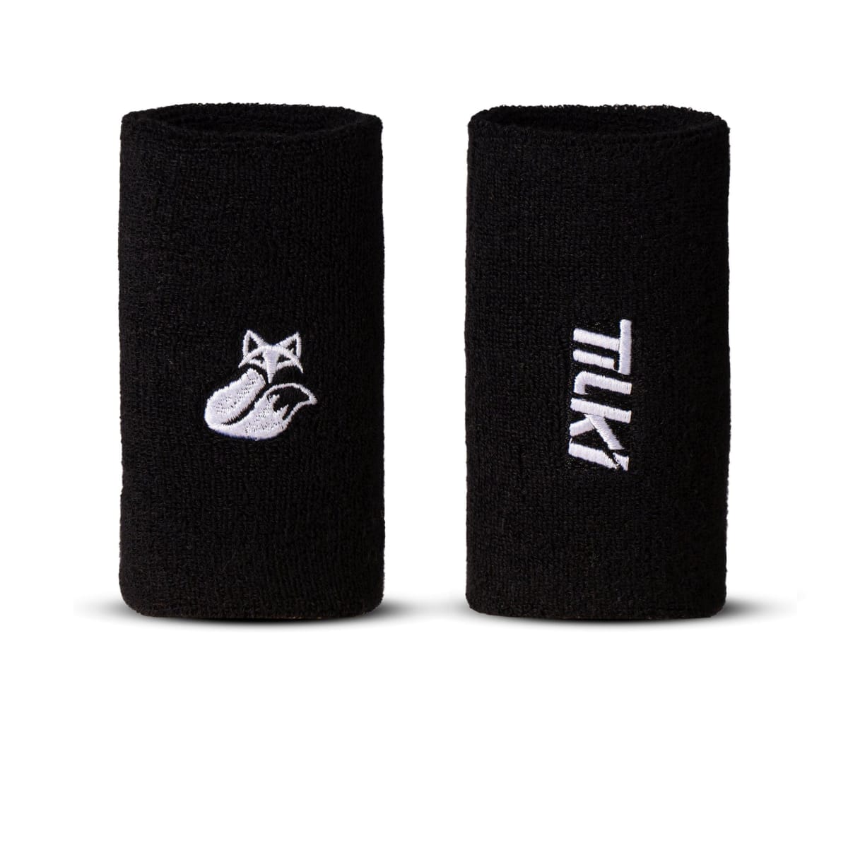 Muñequera Larga Algodón Terry Tilki Lehinde Black/White M24W ( Larga )1