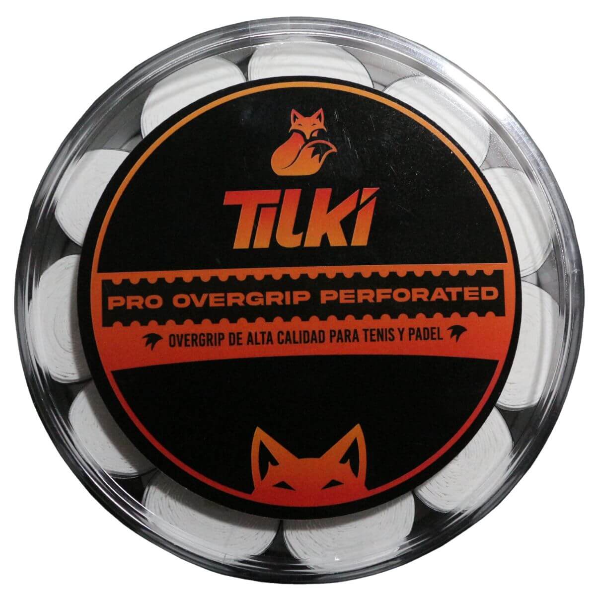 Overgrip Tilki Pro Perforated Blanco X601