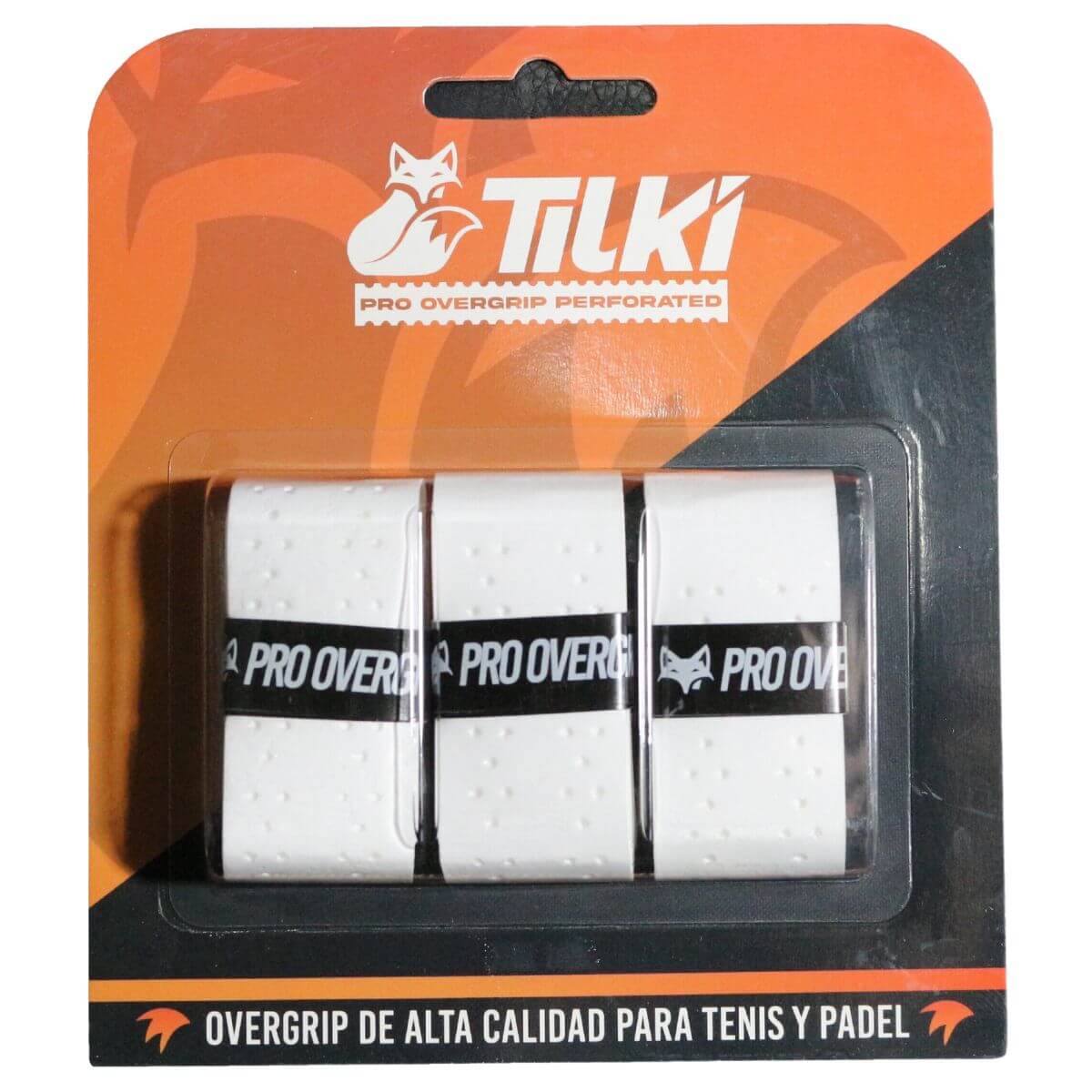 Overgrip Tilki Pro Perforated Blanco X31
