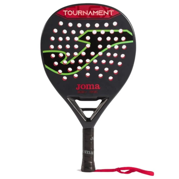 Pala Padel Joma Tournament Flex Negro Rojo1