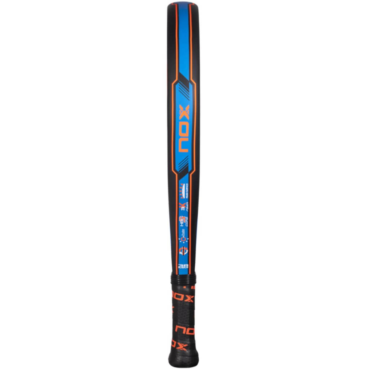 Pala Padel Nox X-One Rough Surface Evo Colours 360-375Gr1