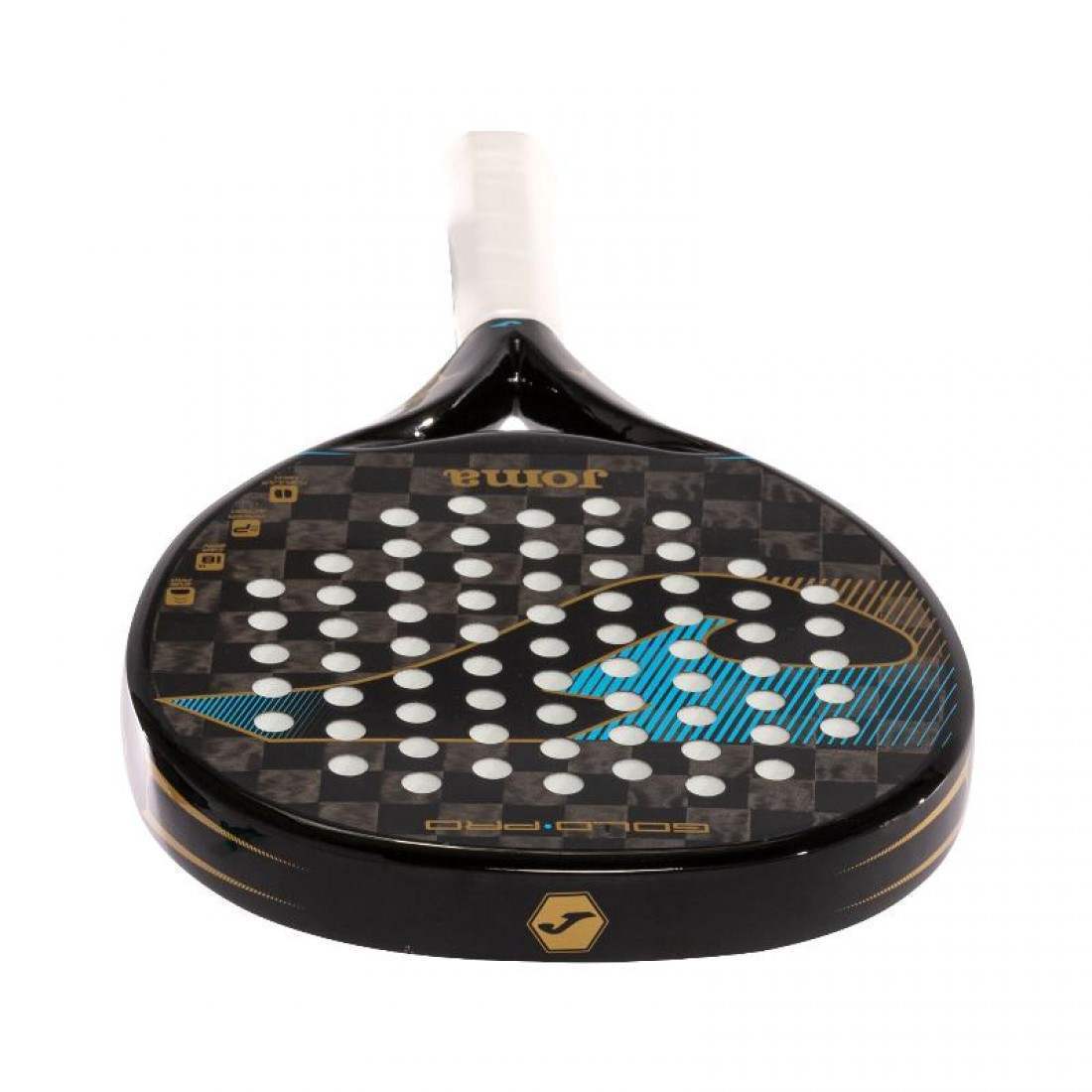 Pala Joma Gold Pro Negro Turquesa5