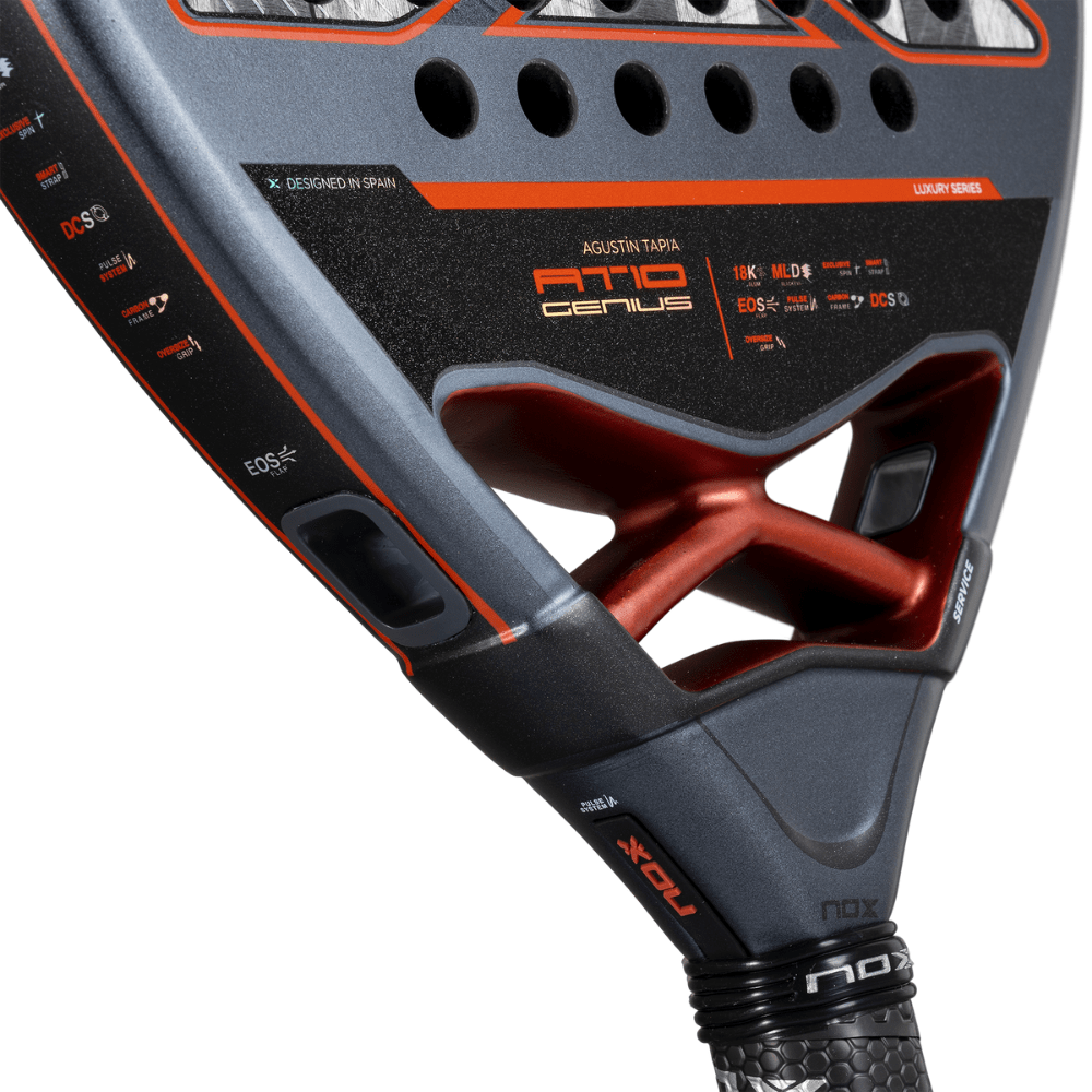 Pala de Padel At10 Genius 18K by Agustin Tapia 20256
