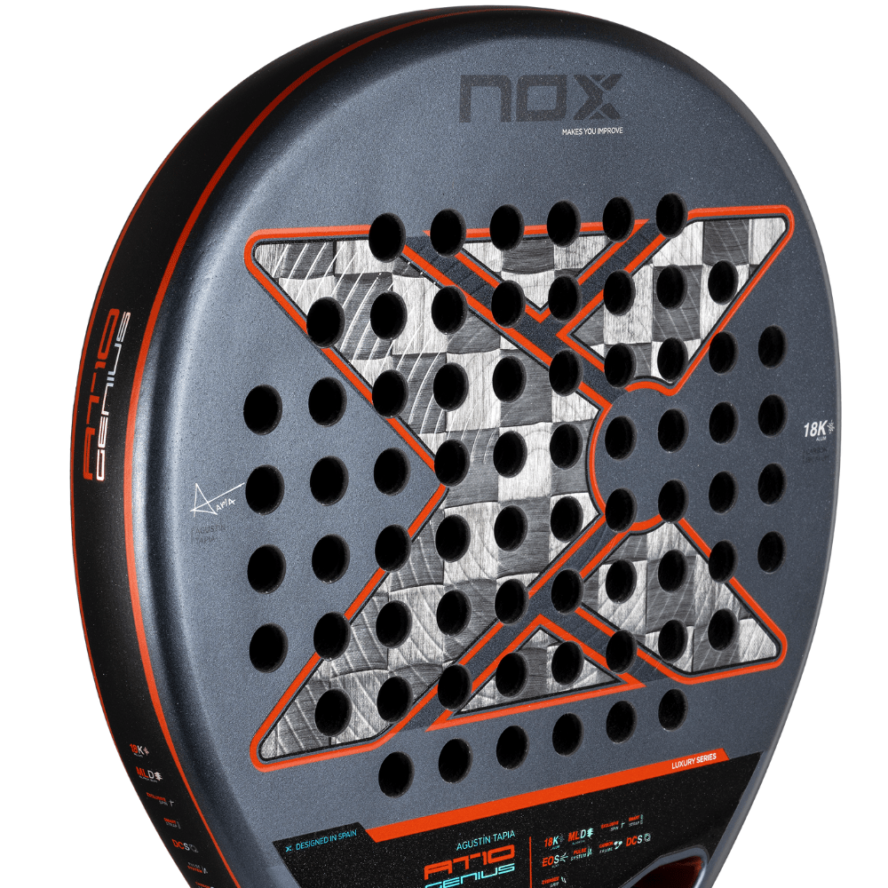 Pala de Padel At10 Genius 18K by Agustin Tapia 20253