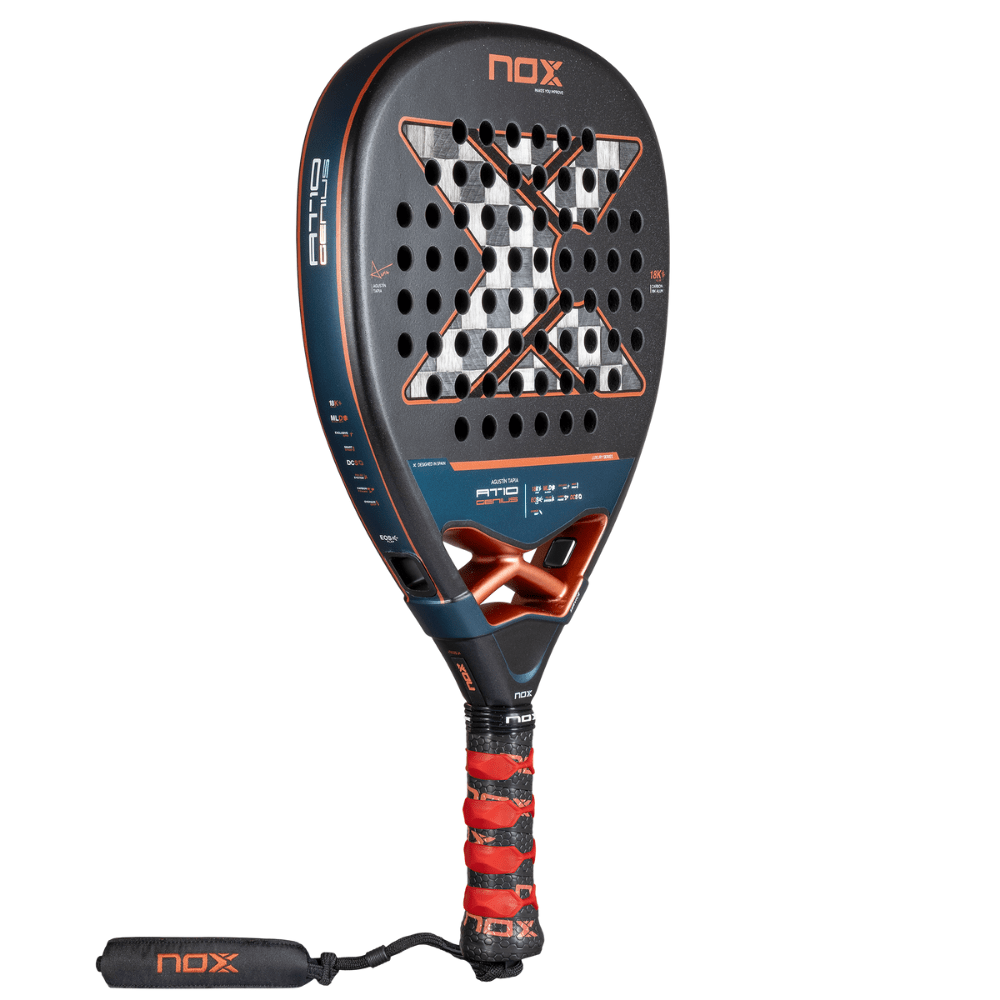 Pala de Padel At10 Genius Attack 18K Alum by Agustin Tapia 20252