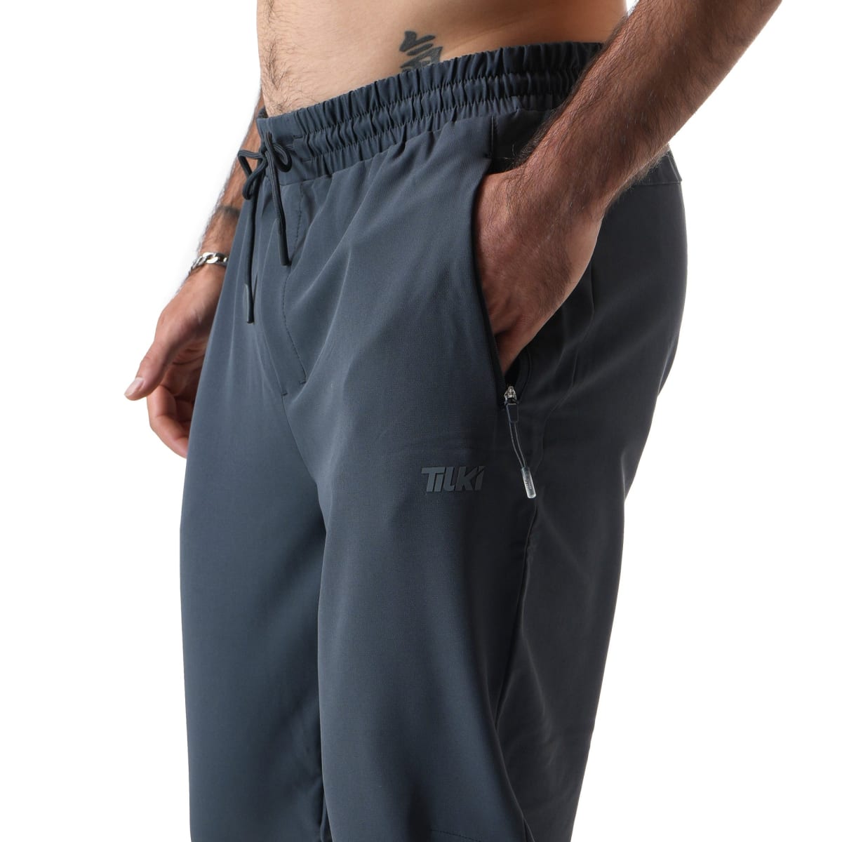 Pantalón Training Poly Tilki Lehinde Dk Grey M24W3