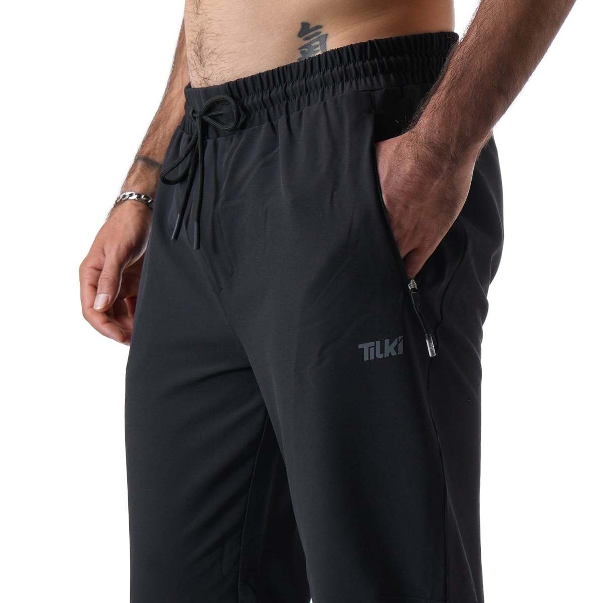 Pantalón Training Poly Tilki Lehinde Black M24W3