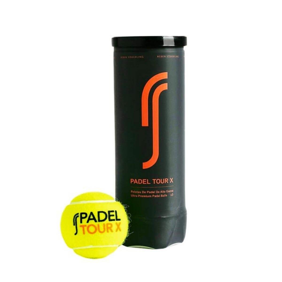 Tarro De Pelota Robin Soderling Padel Tour X X31