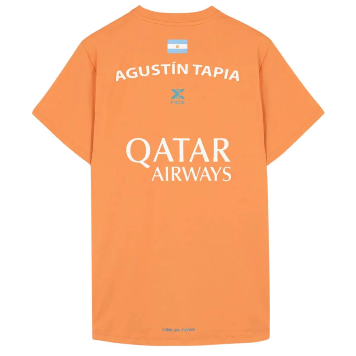 Polera Nox Polo Sponsor AT10 Mandarina 20232