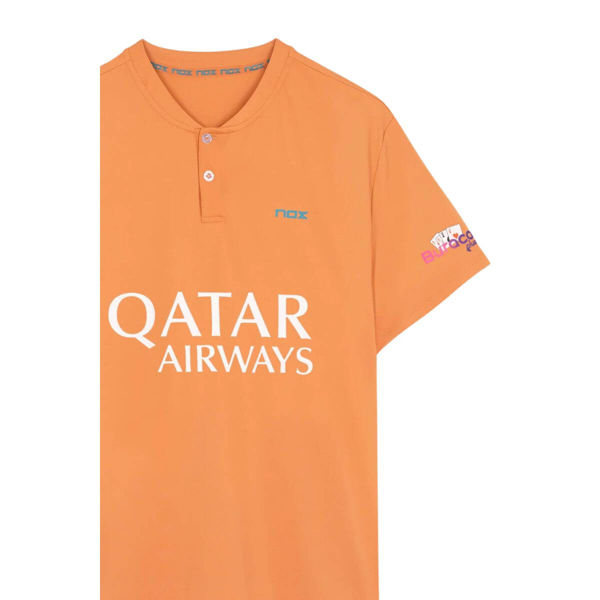 Polera Nox Polo Sponsor AT10 Mandarina 20234