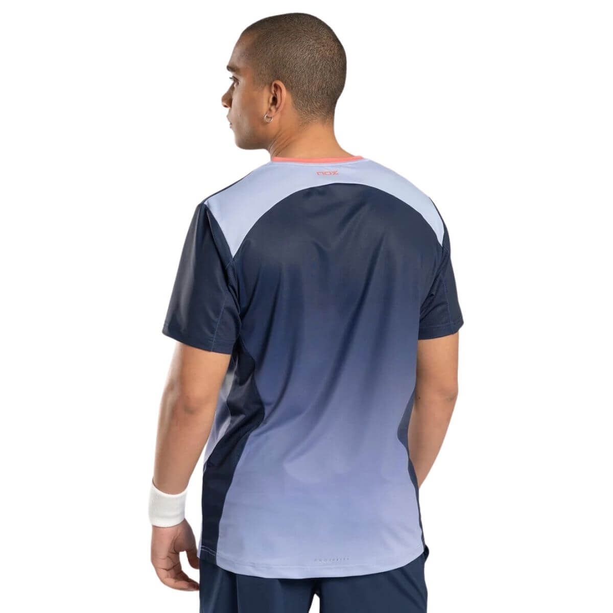 Polera Nox Hombre Pro Fit Naval Blue Degraded5