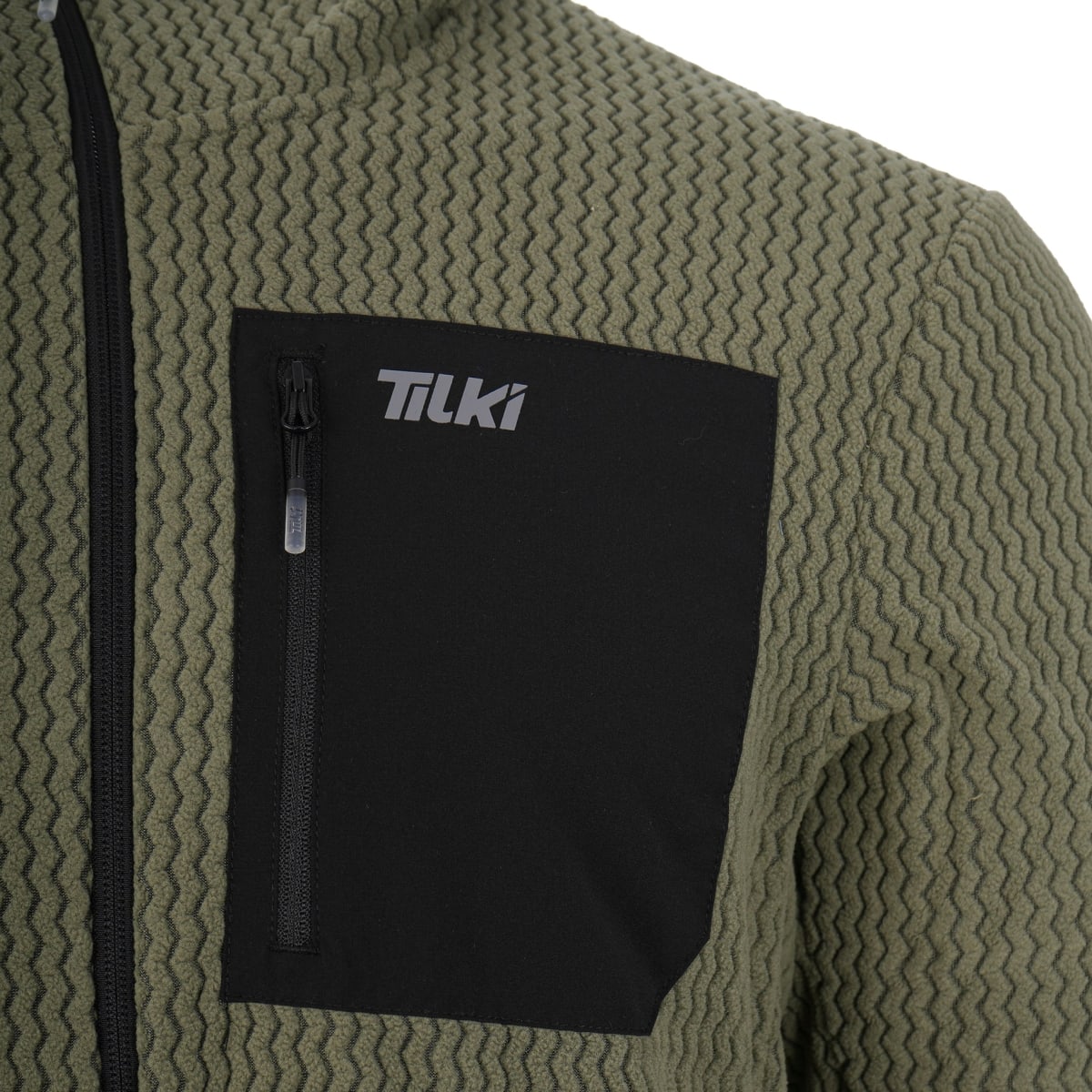 Polar Full Zip Hood Tilki Lehinde Olive Green2