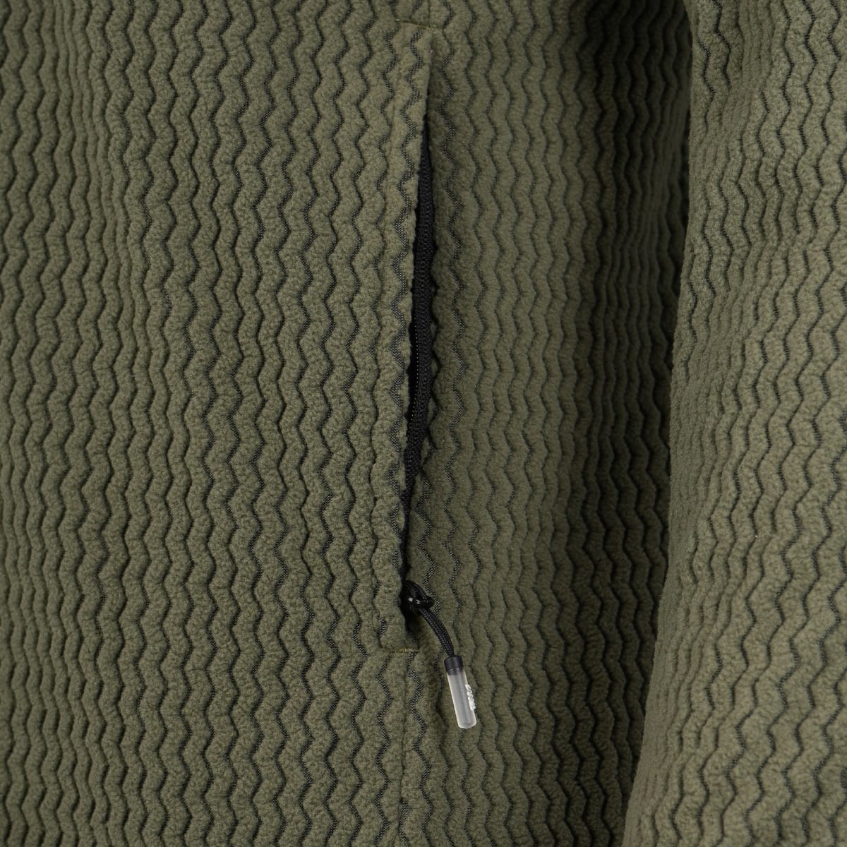 Polar Full Zip Hood Tilki Lehinde Olive Green4