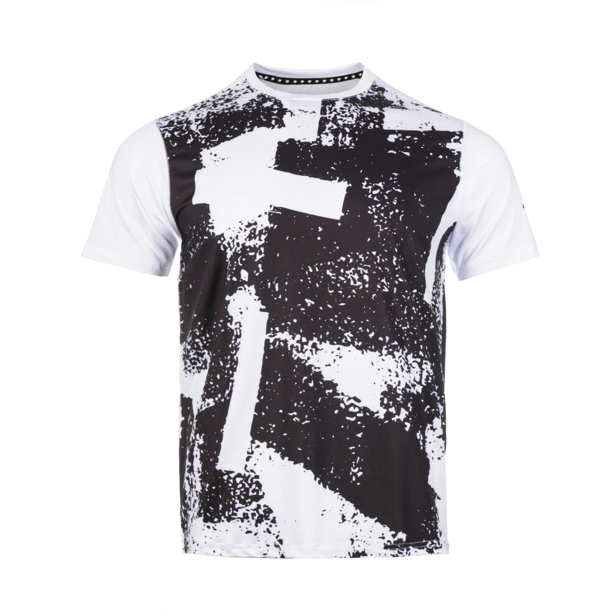 Polera Full Print Poly Tilki Temel White M24W1