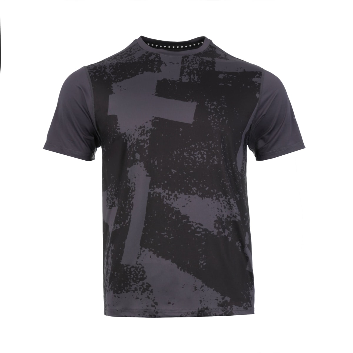 Polera Full Print Poly Tilki Temel Black M24W2