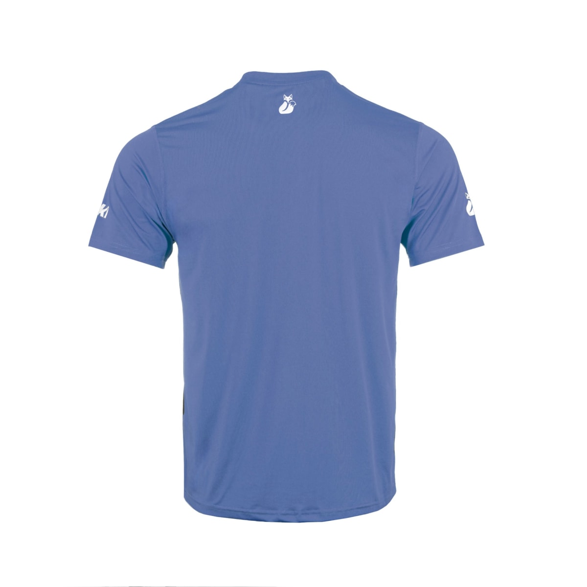 Polera Full Print Poly Tilki Temel Blue M24W1