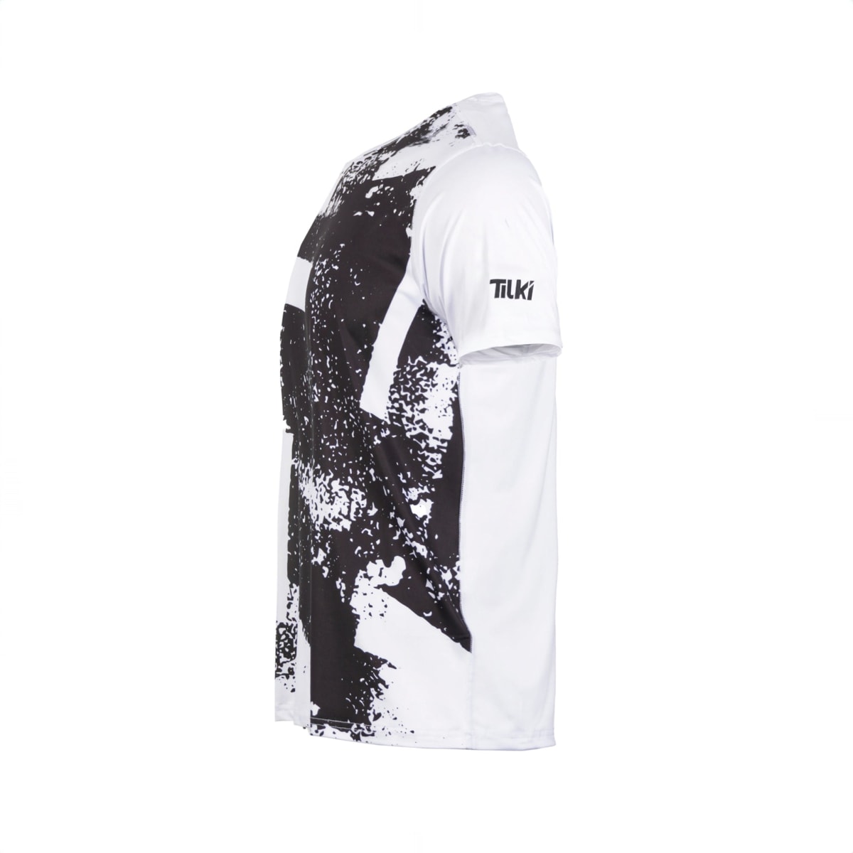 Polera Full Print Poly Tilki Temel White M24W4