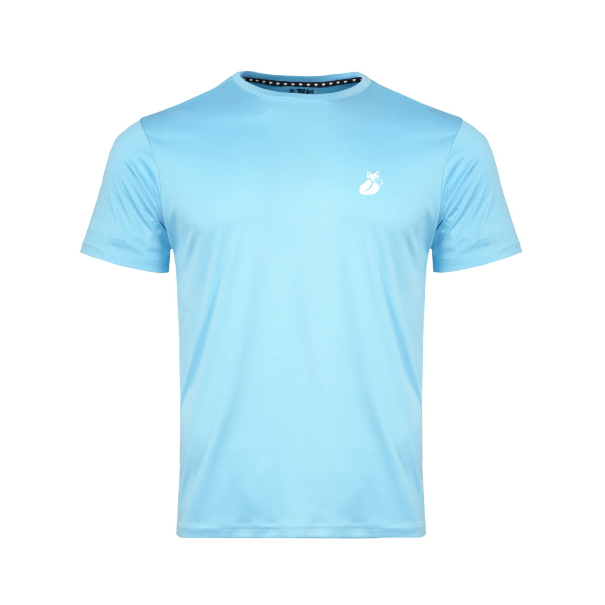 Polera M/C Khombi Polyester Tilki Temel Light Blue M25S1