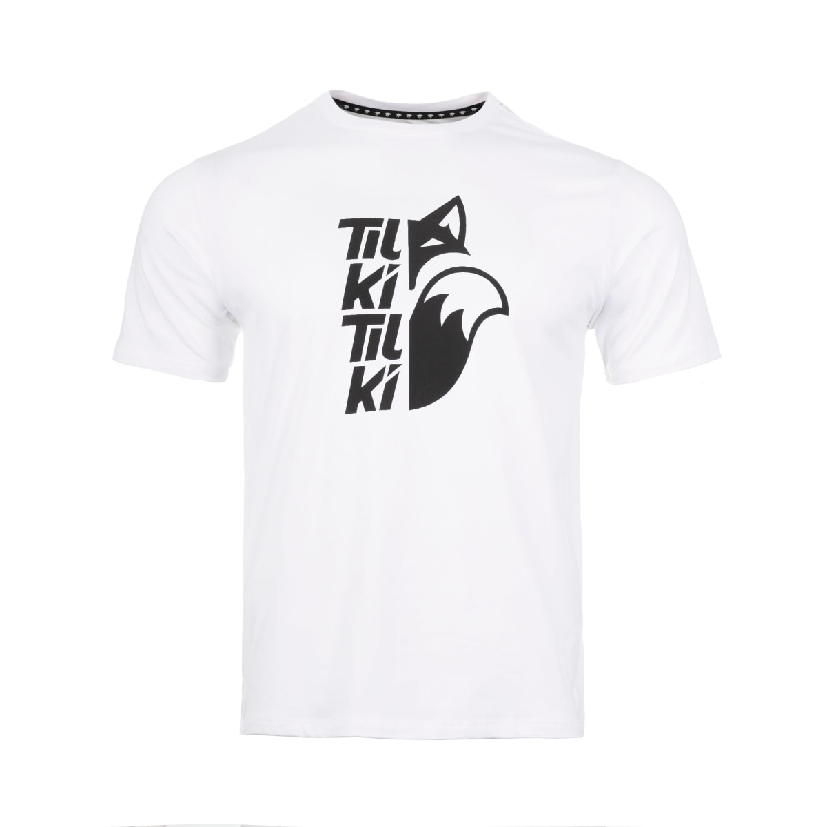 Polera Mix Big Logo Tilki Tilki Lehinde White Black1