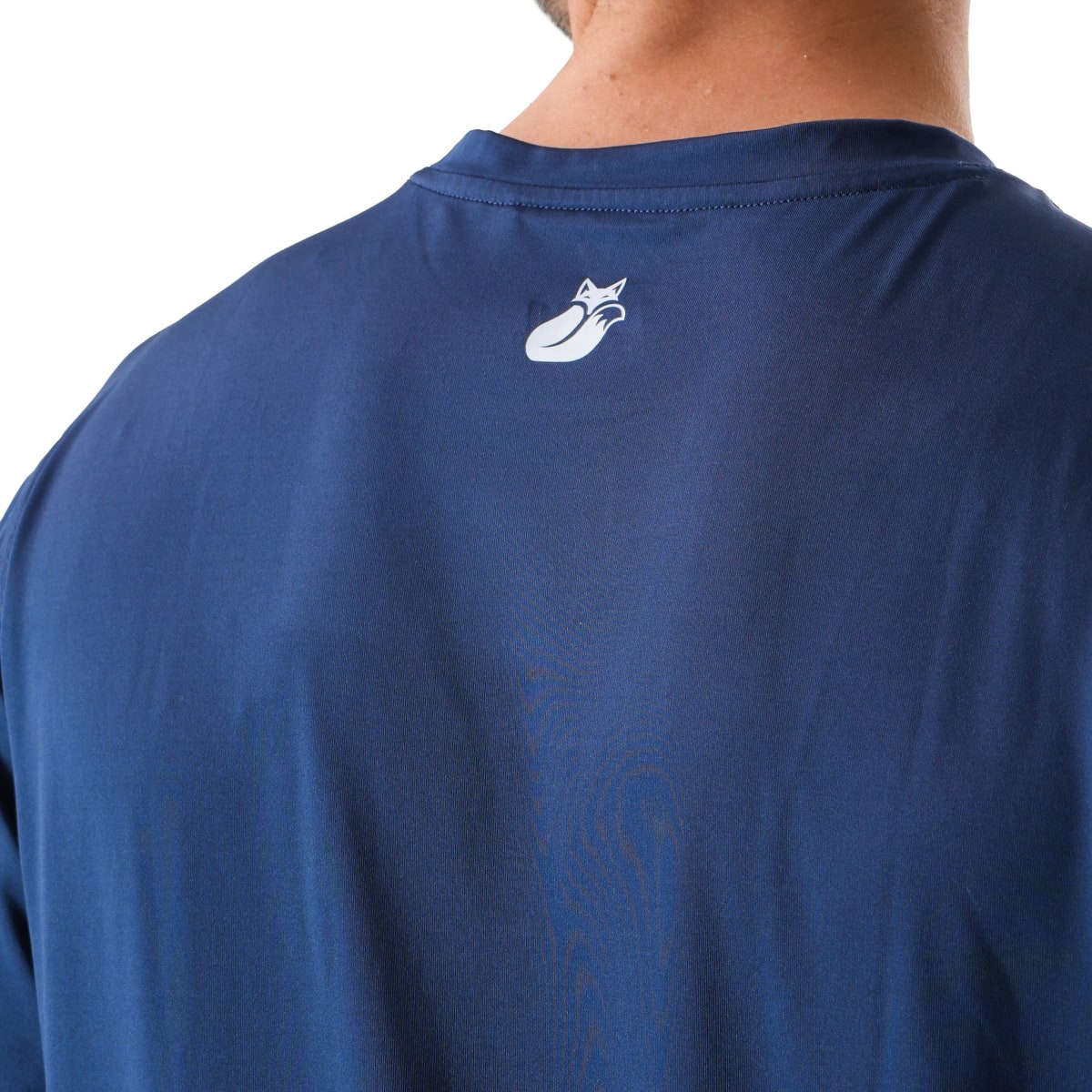 Polera M/C Poly Tilki Temel Blue M24W2