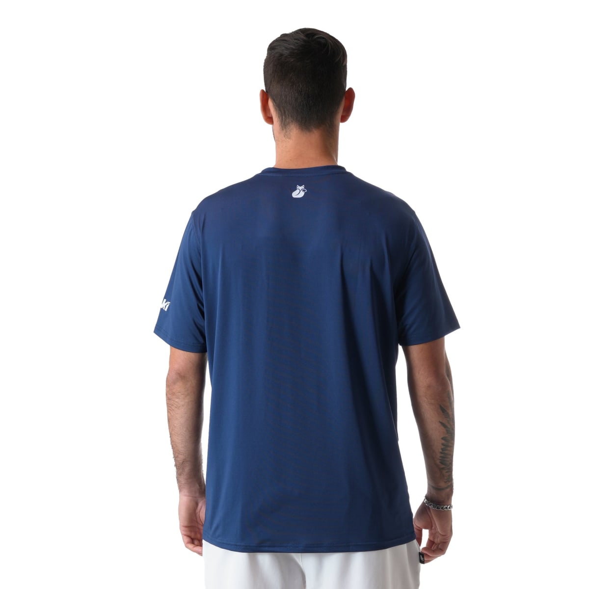 Polera M/C Poly Tilki Temel Blue M24W5