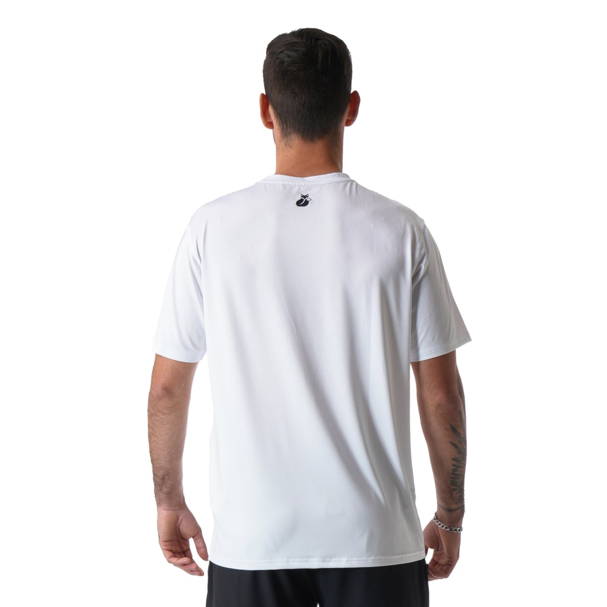 Polera M/C Poly Tilki Temel White M24W5
