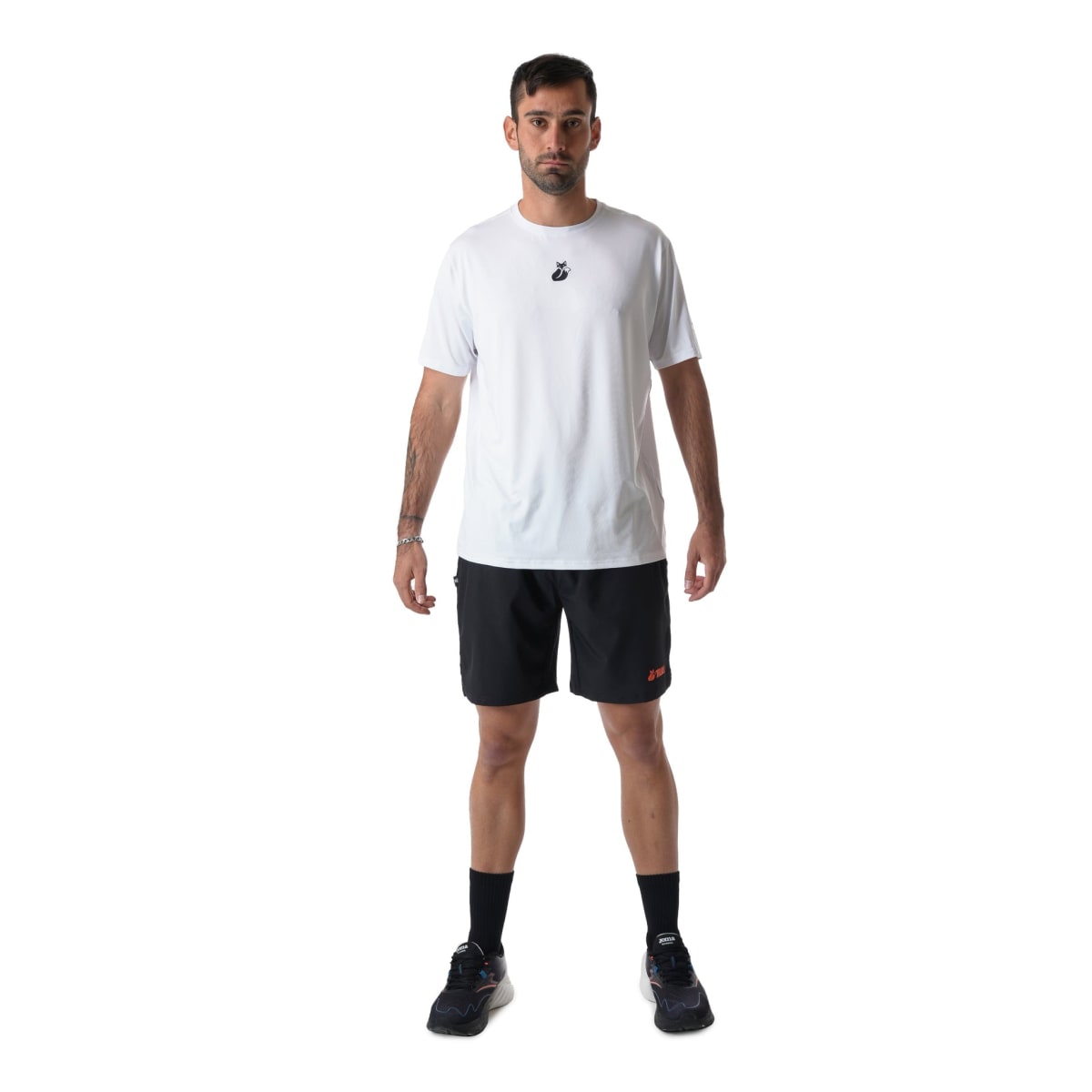 Polera M/C Poly Tilki Temel White M24W7