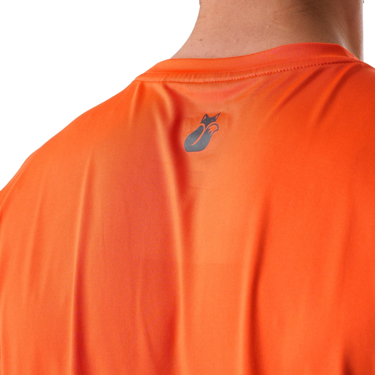 Polera M/C Poly Tilki Temel Orange M24W2