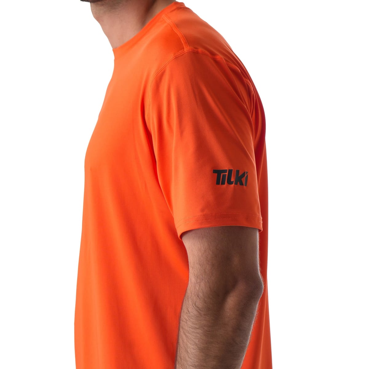 Polera M/C Poly Tilki Temel Orange M24W4