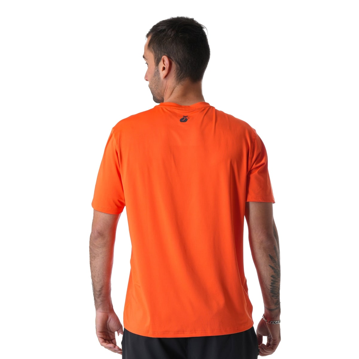 Polera M/C Poly Tilki Temel Orange M24W5