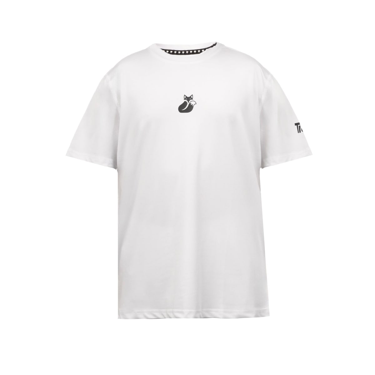 Polera Poly Kids Tilki Temel White Black K24W1