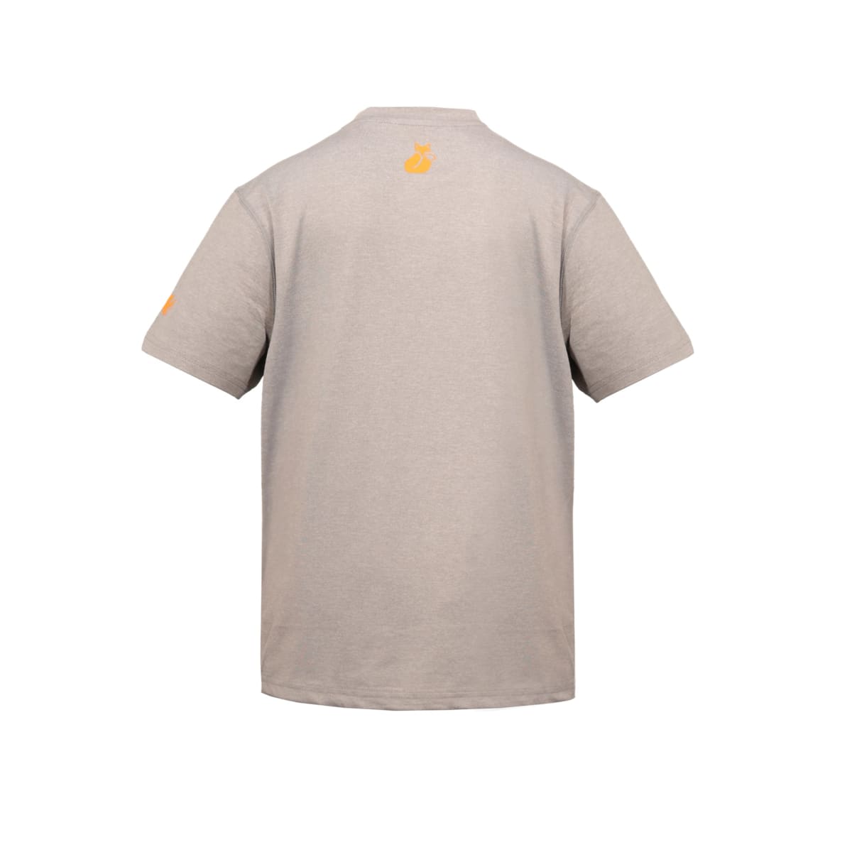 Polera Poly Kids Tilki Temel Grey Orange K24W3