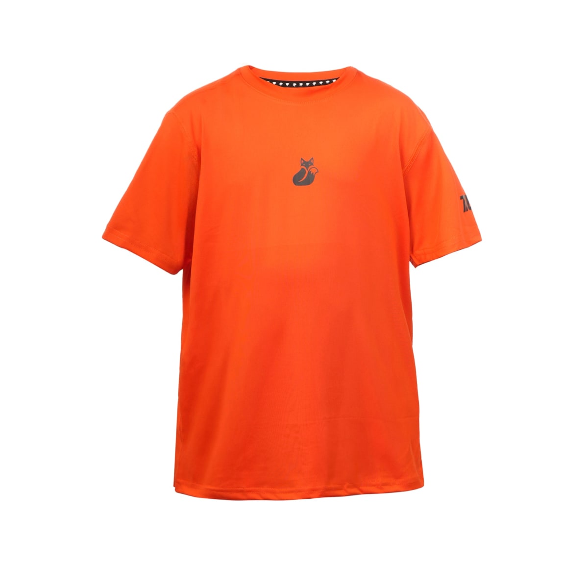 Polera Poly Kids Tilki Temel Orange Black K24W1