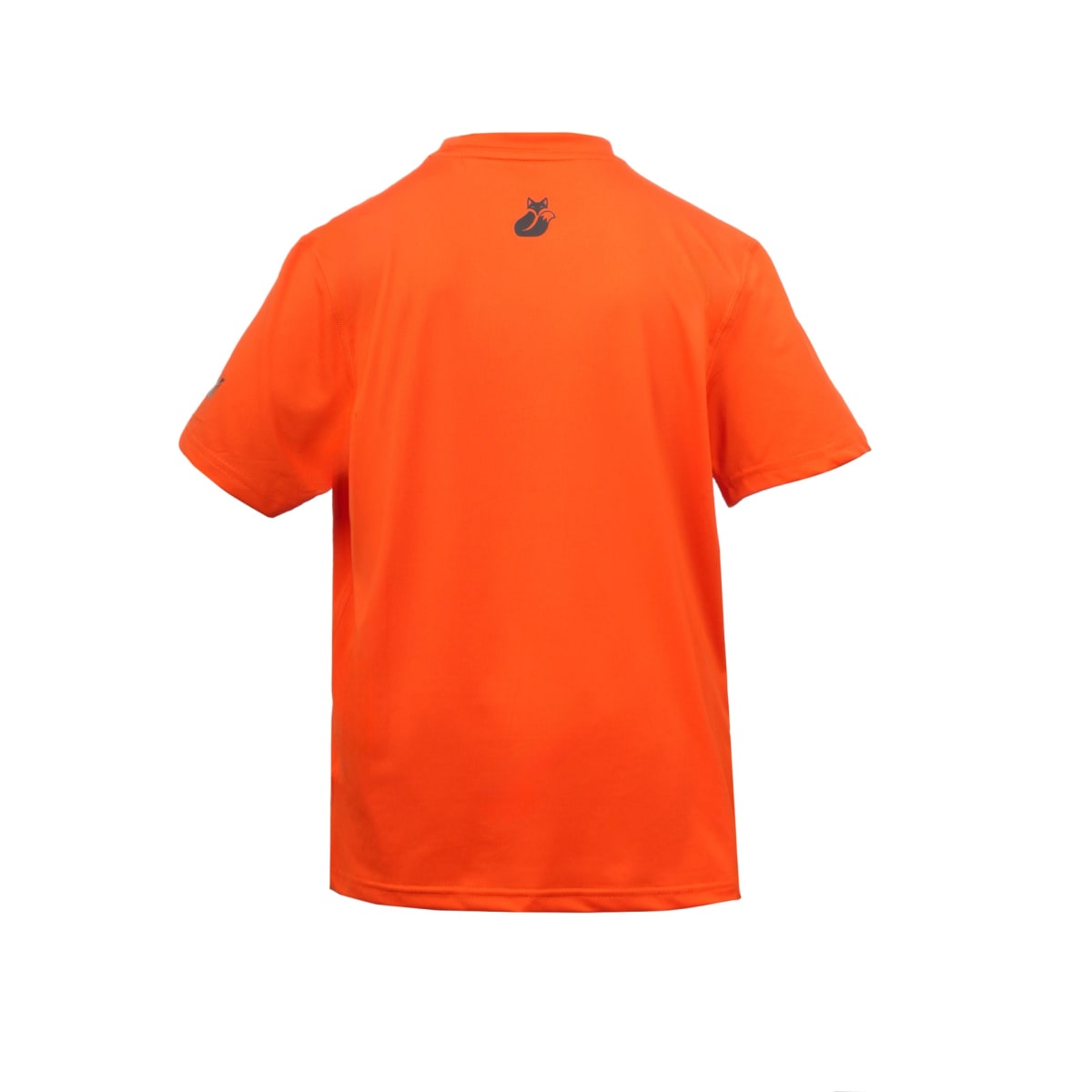 Polera Poly Kids Tilki Temel Orange Black K24W3